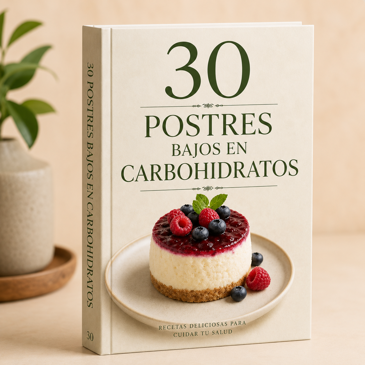 30 postres bajos en carbohidratos